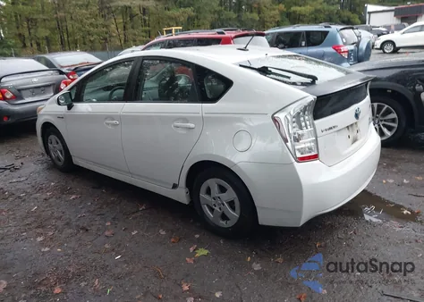 2011 Toyota Prius Two z USA, uszkodzony, nr VIN JTDKN3DU6B0270006